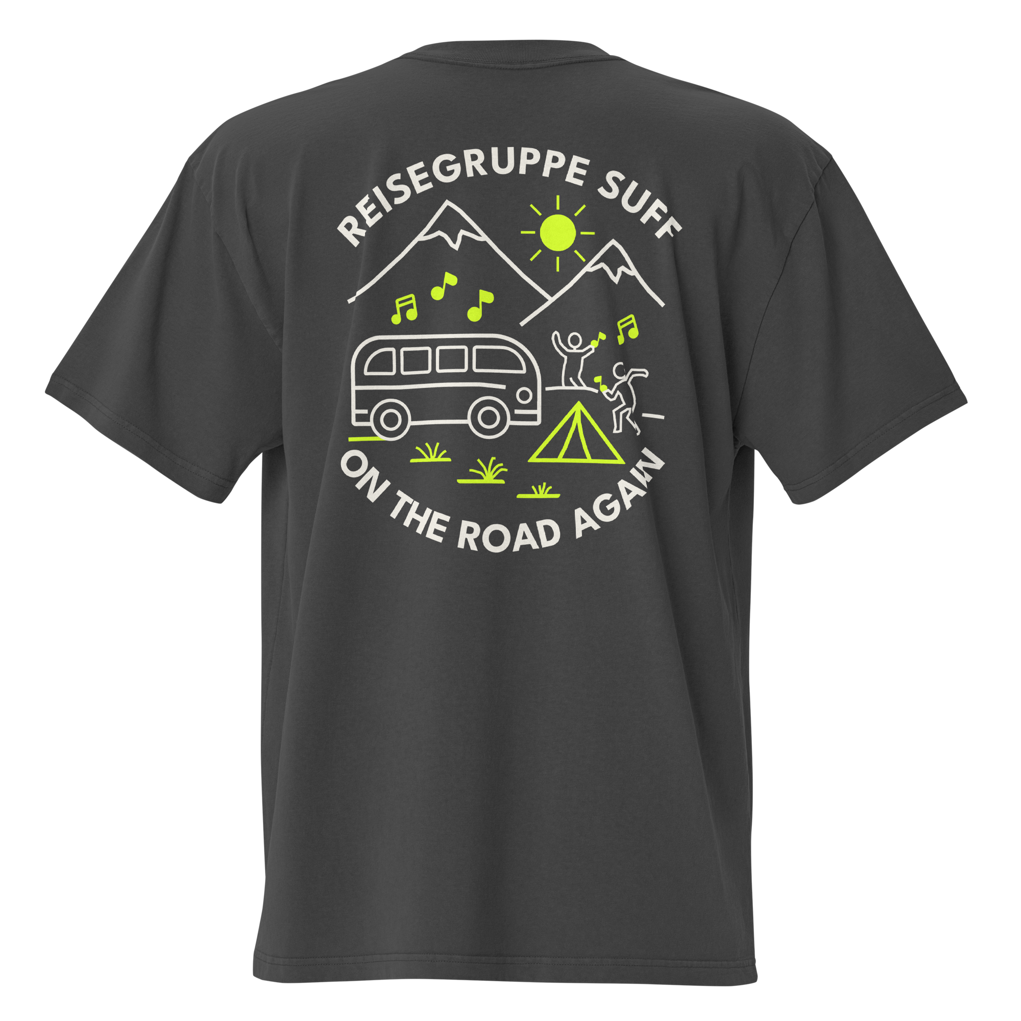 ON THE ROAD AGAIN - RGS Oversized Cotton Tee